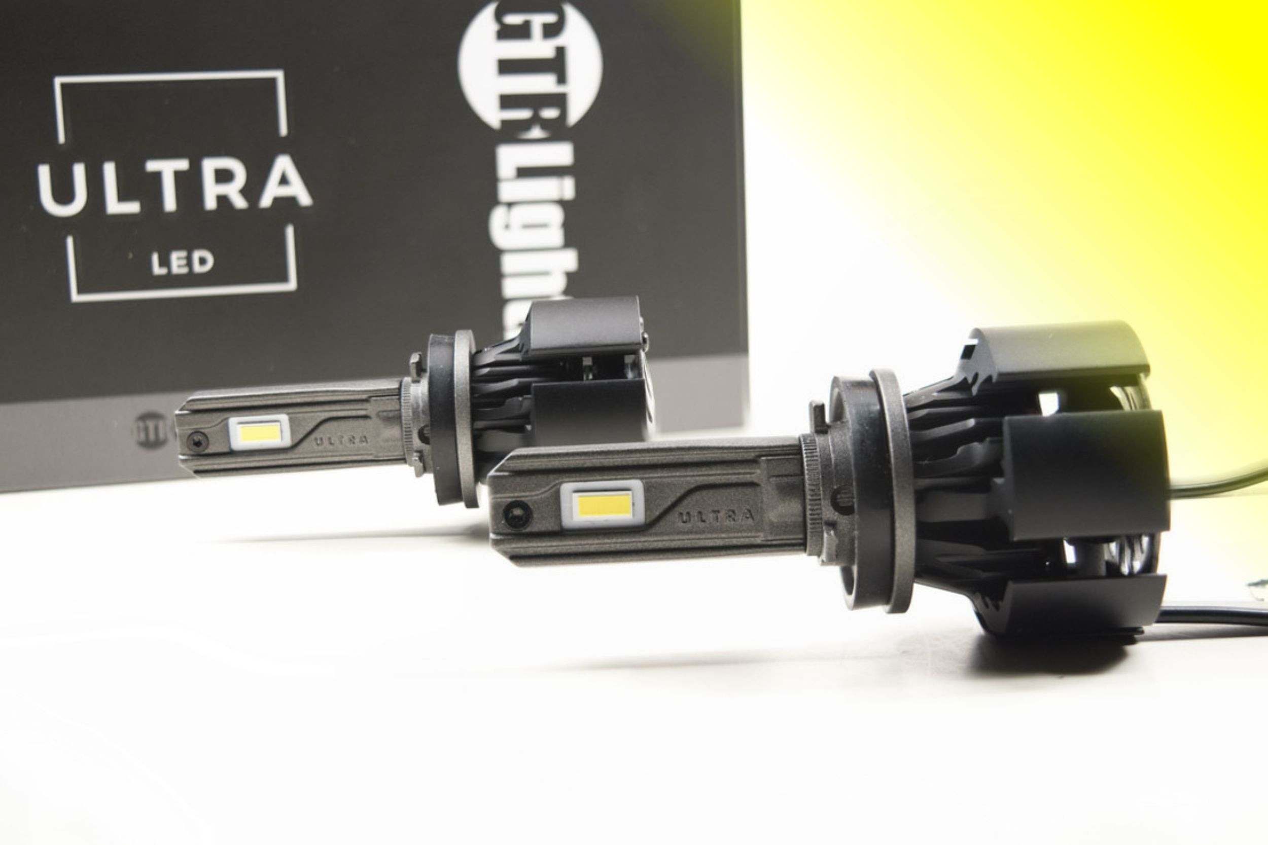 Ultra 2.0 Yellow H11 GTR Lighting LED Bulbs | Headlight Revolution